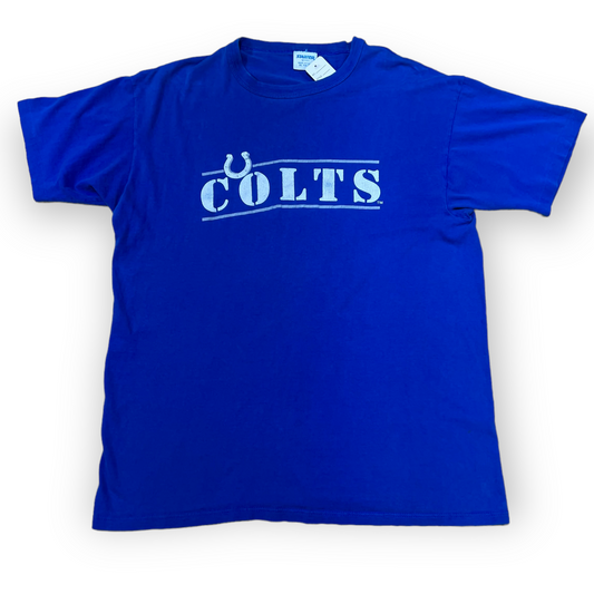 1990's Indianapolis Colts single stitch sports tee (L)