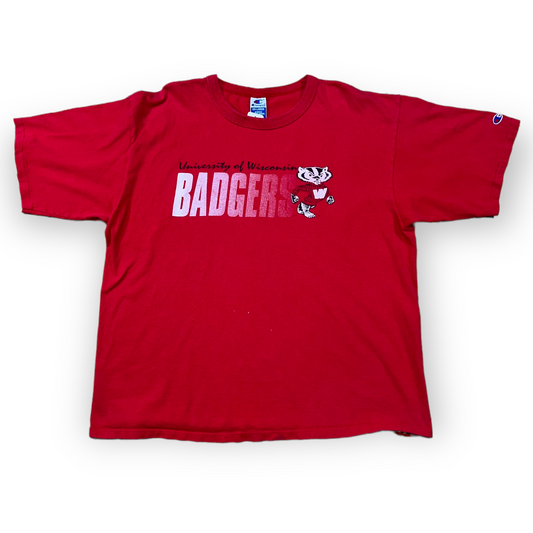 University of Wisconsin Badgers single stitch tee (XXL)