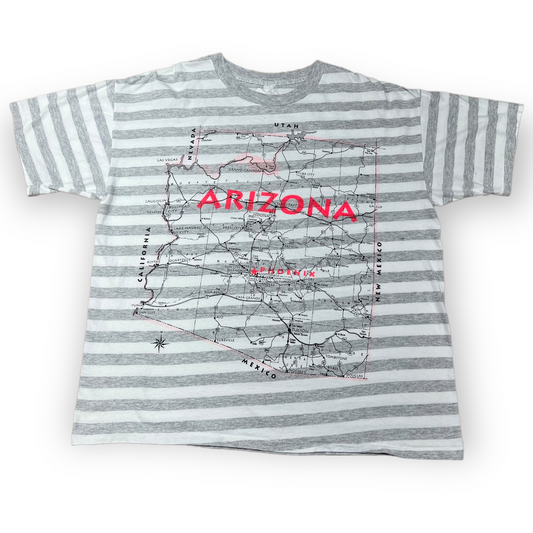 1990's Arizona Map single stitch location tee (XL)