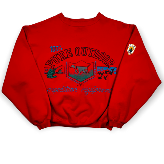Pure Outdoor Expedition Equipment crewneck sweatshirt (M)