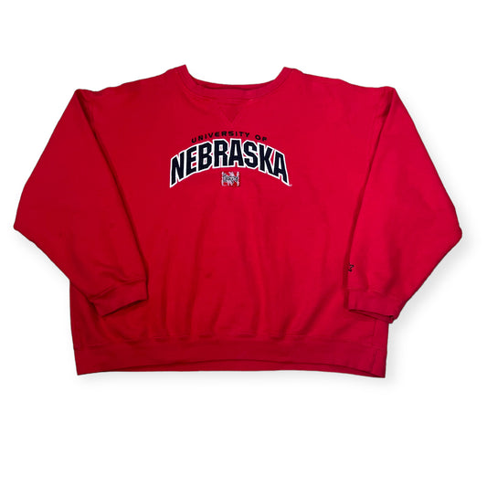 University of Nebraska embroidered crewneck sweatshirt (3XL)