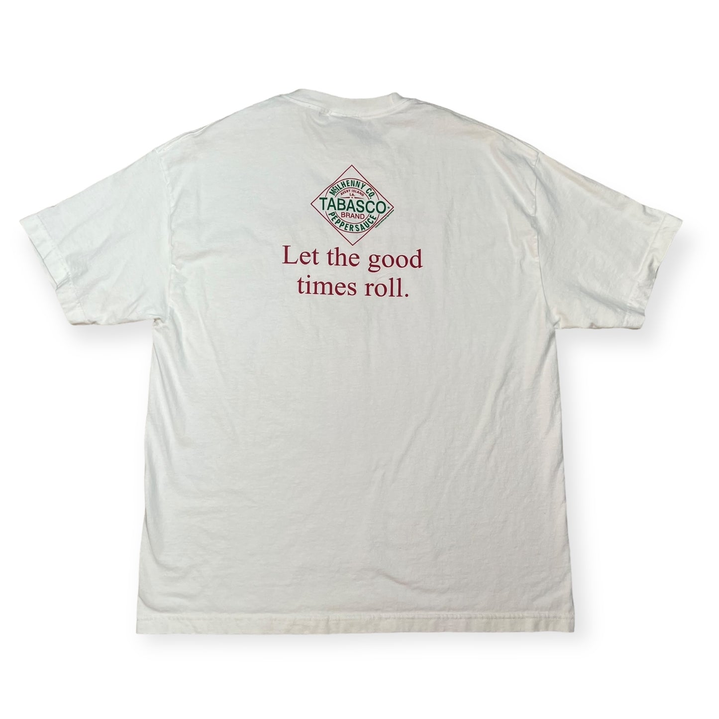 Tabasco 'let the good times roll' tee (XL)