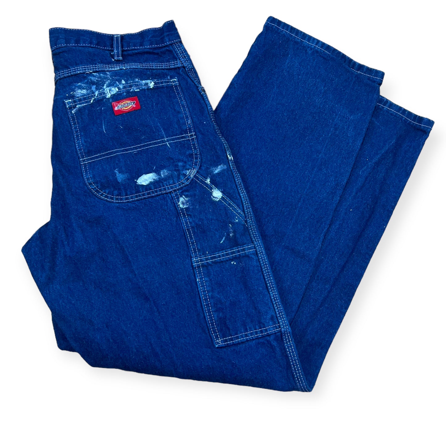 Dickies blue denim cargo pants (33X32)