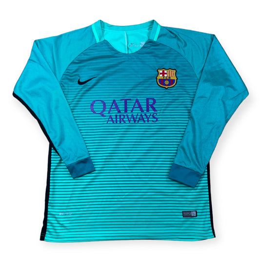 FC Barcelona Rodriguez Nike long sleeve soccer jersey (L)