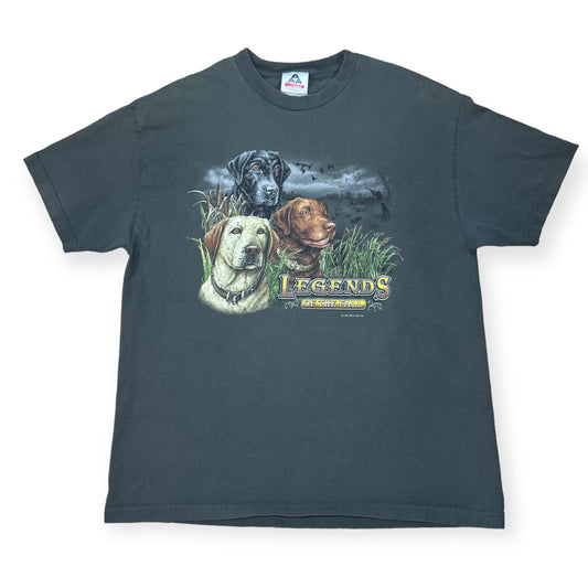 2001 Dogs 'legends of the fall' nature tee (XL)