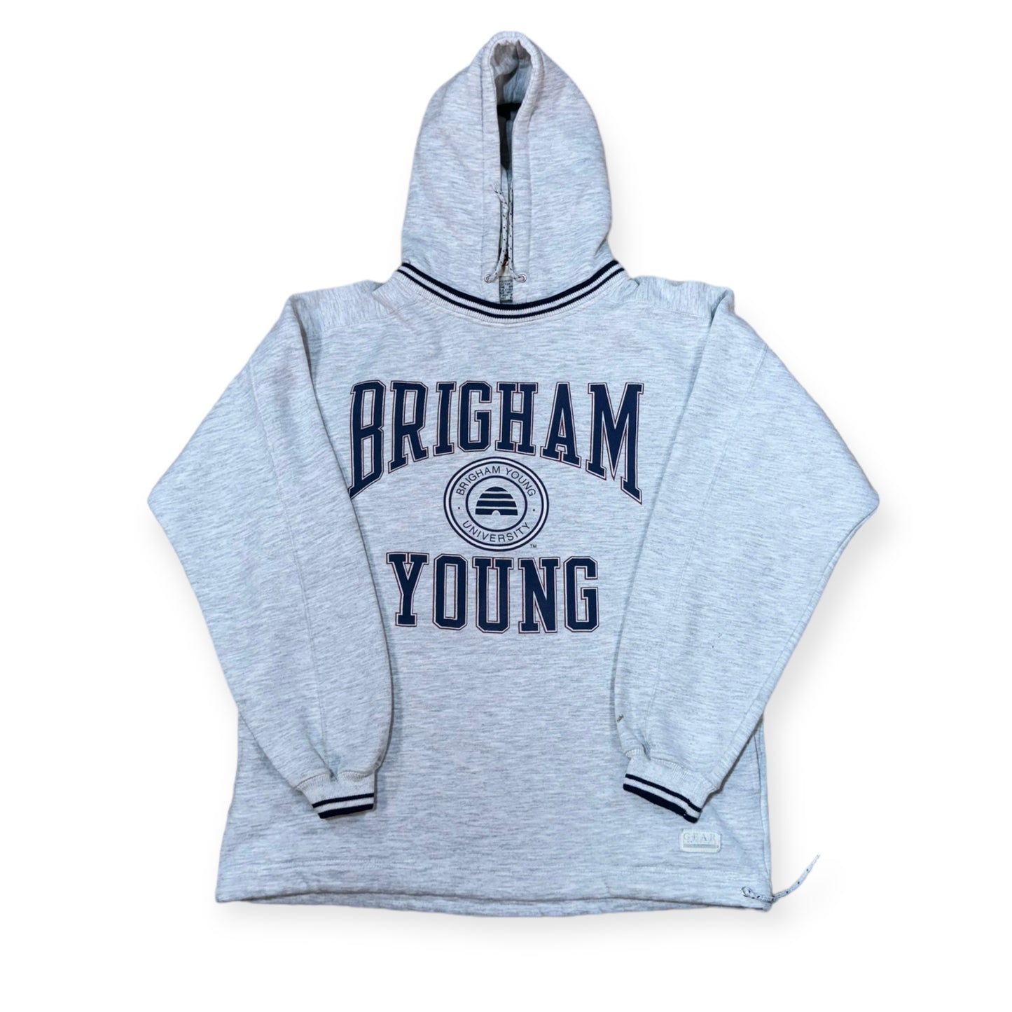 Brigham Young University hooded sweatshirt (L)