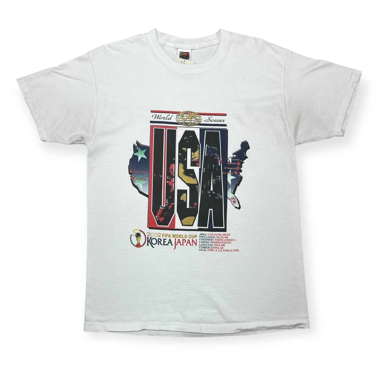 2002 FIFA World Cup USA sports tee (L)