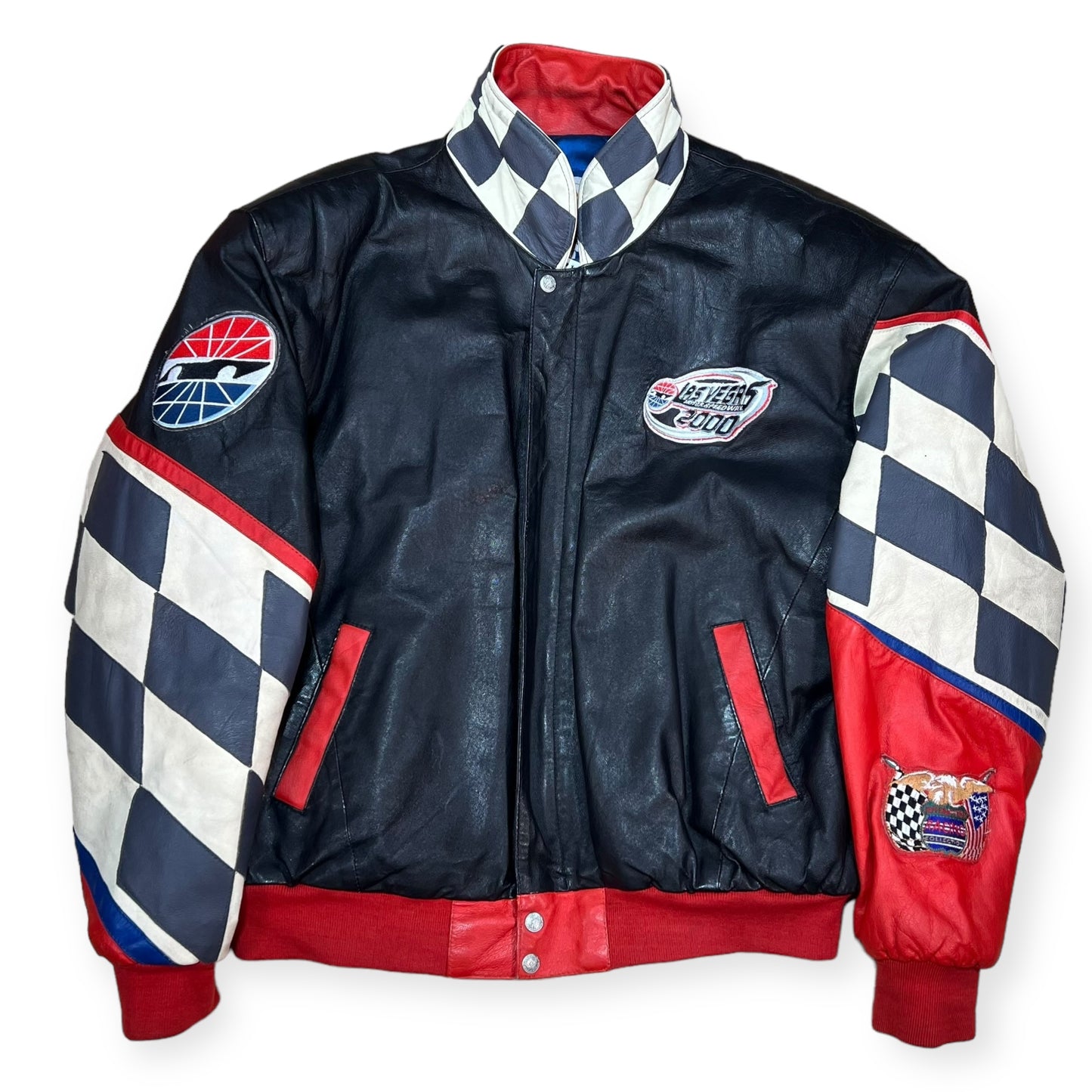 Las Vegas Motor Speedway 2000 leather racing jacket (XL)