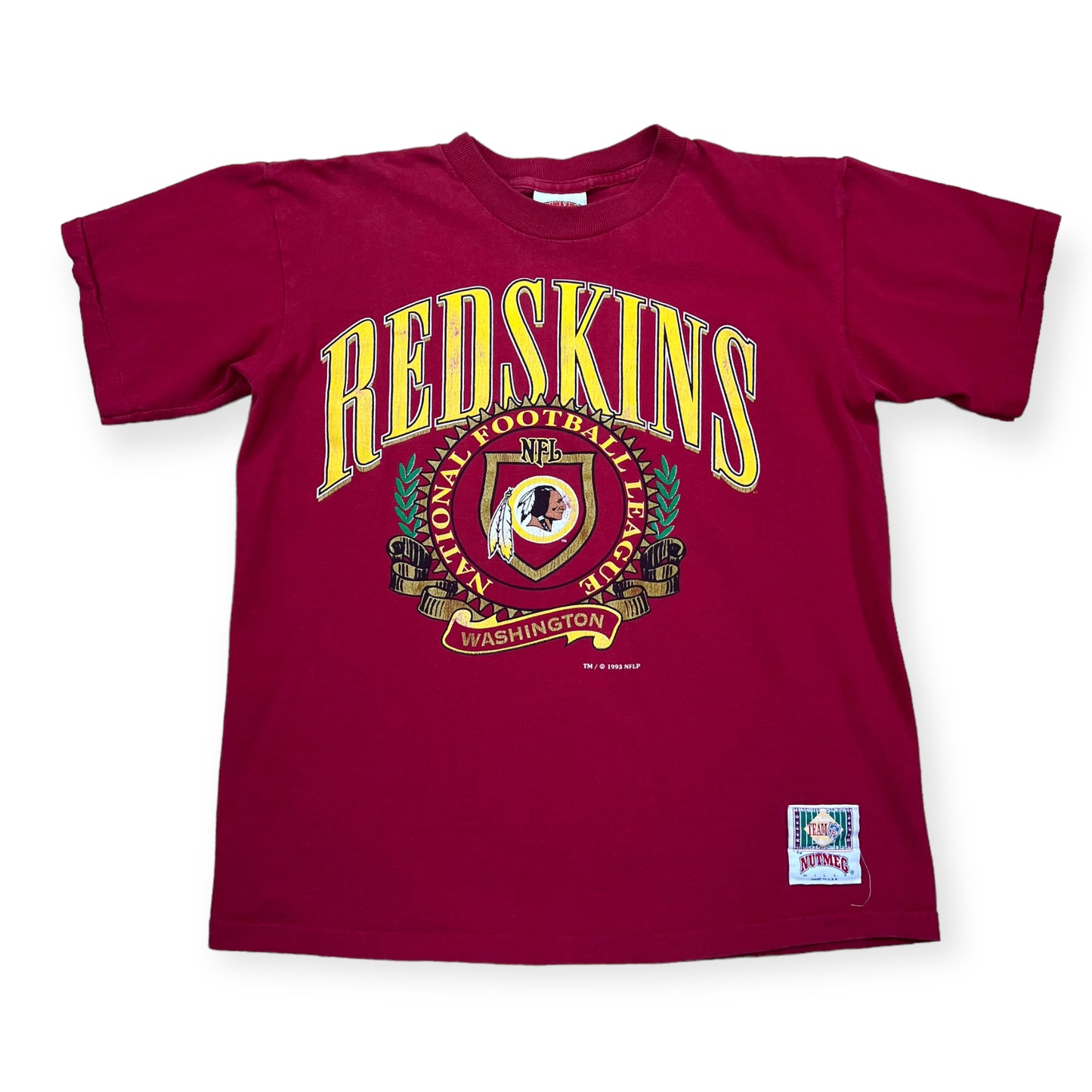 1990's Washington Redskins Nutmeg single stitch sports tee (S)