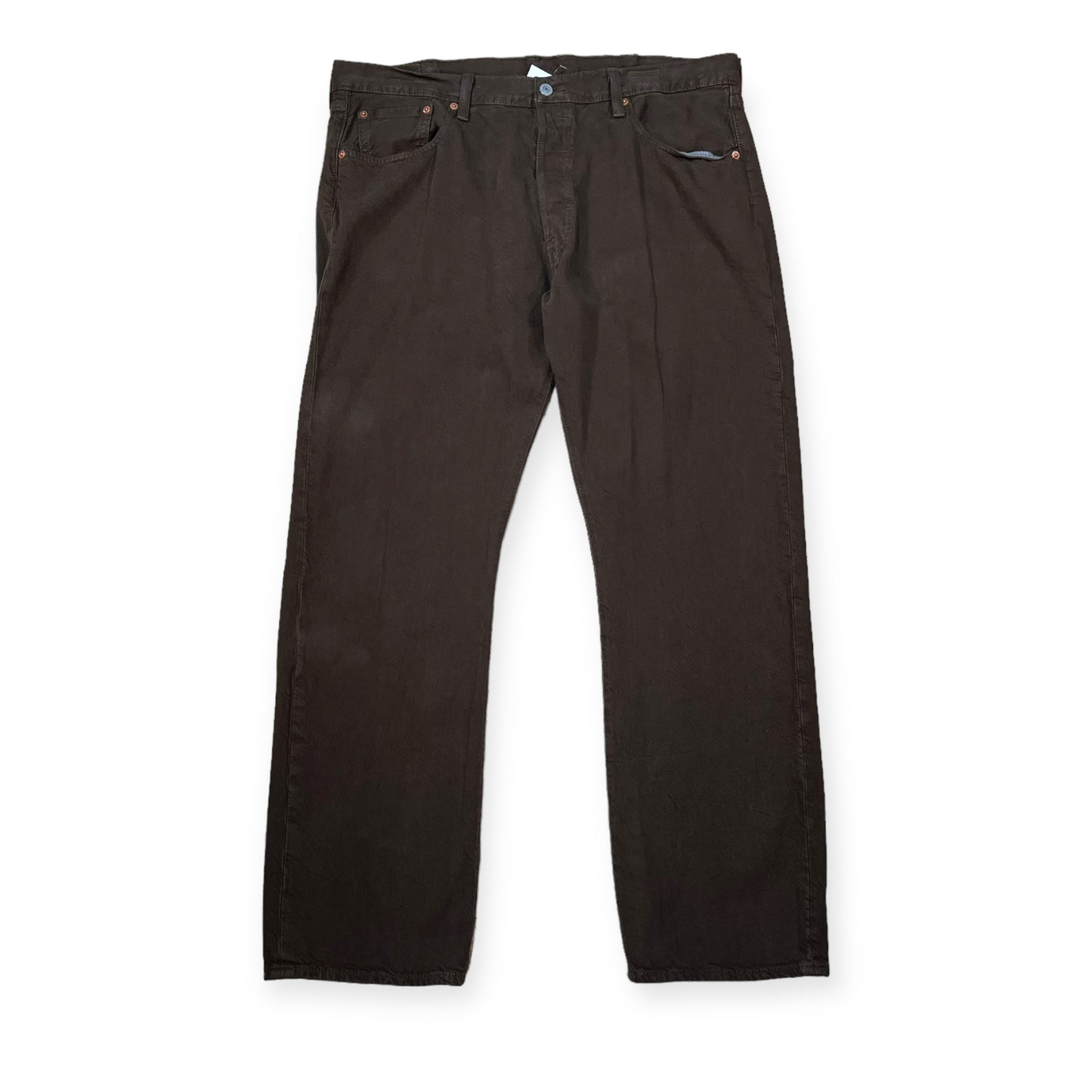 Levi's 501 brown button fly pants (38X31)