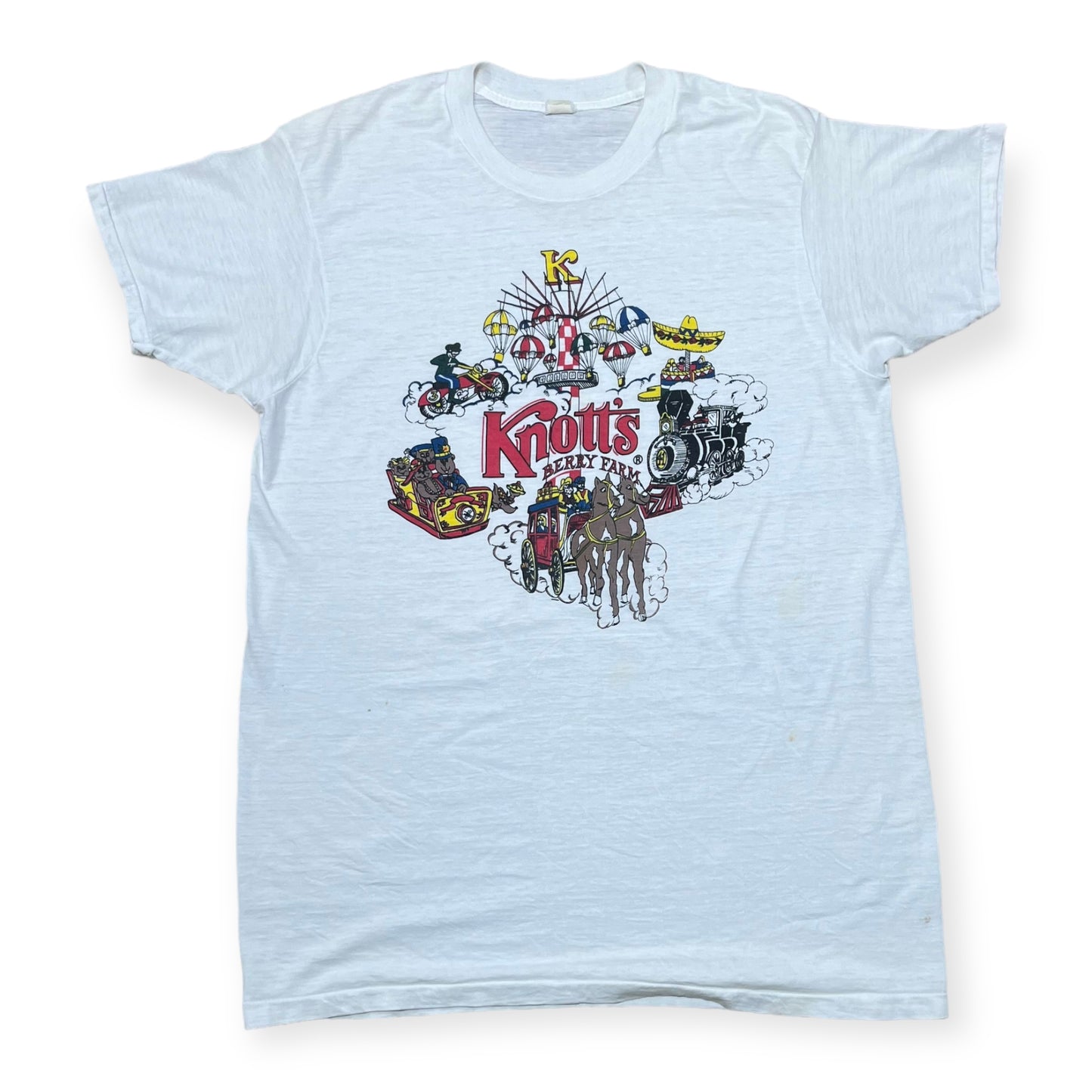 1980/90's Knotts Berry farm single stitch tee (S)