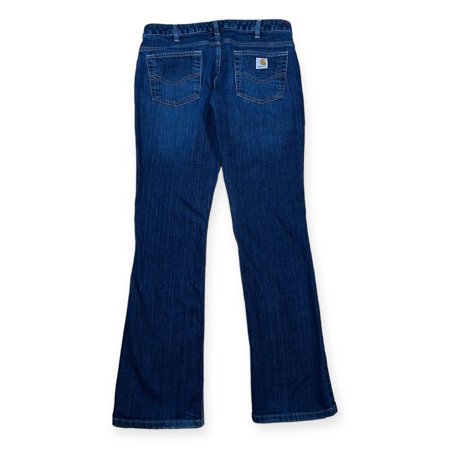 Carhartt flared dark blue denim pants (32X33)