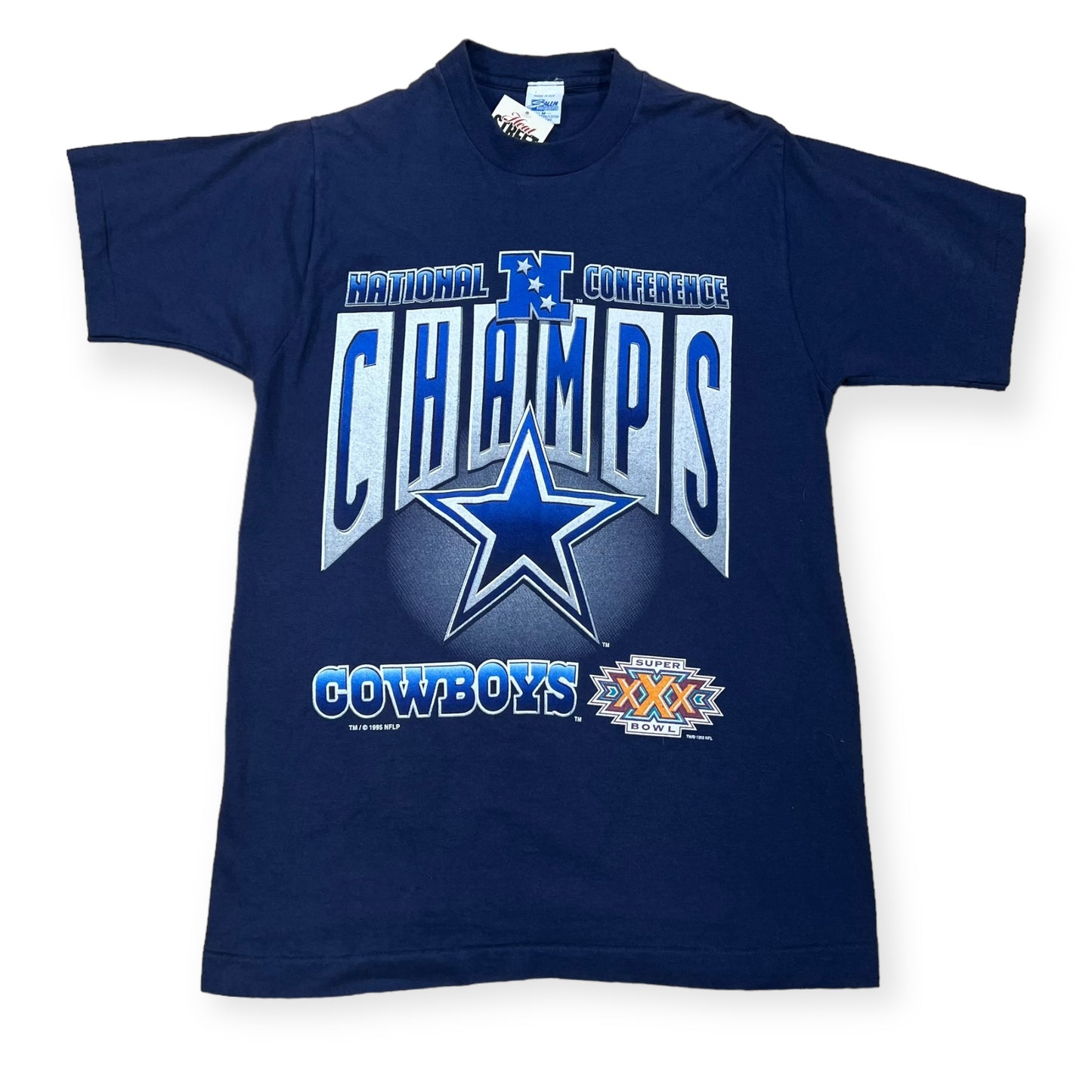 1995 Dallas Cowboys National Champs single stitch sports tee (M)