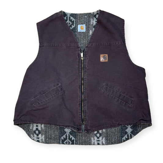 Carhartt fleece lined vest (XL)