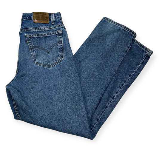 1990's Levi's 540 blue denim pants (32X33)