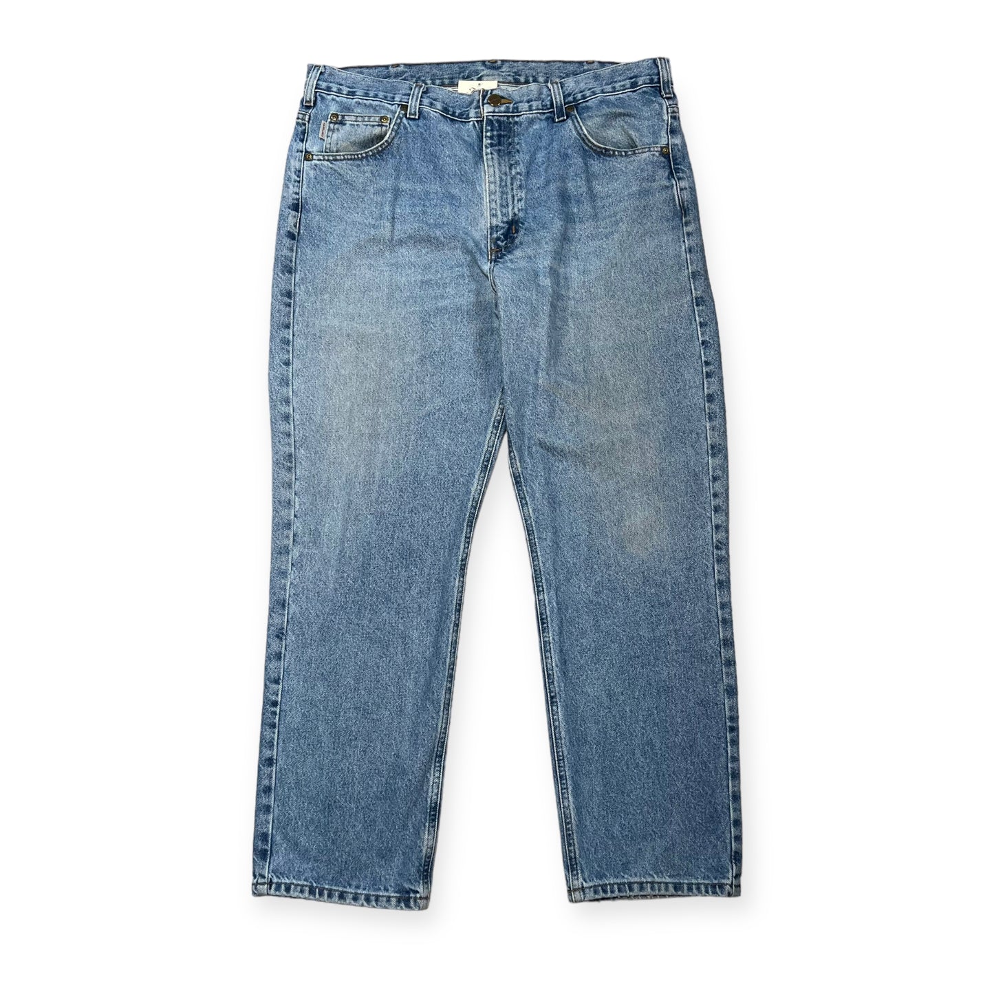 Carhartt blue denim pants (38X30)