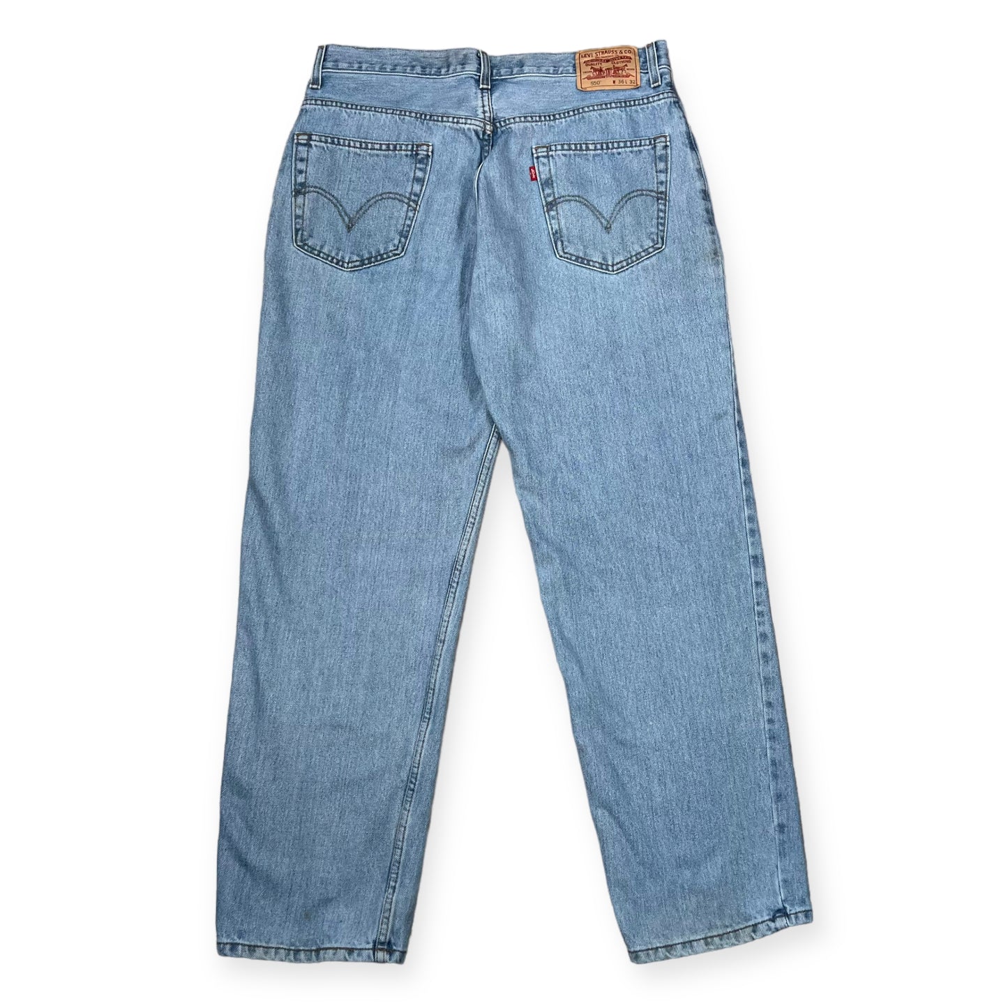 Levi's 550 relaxed fit blue denim pants (36X32)