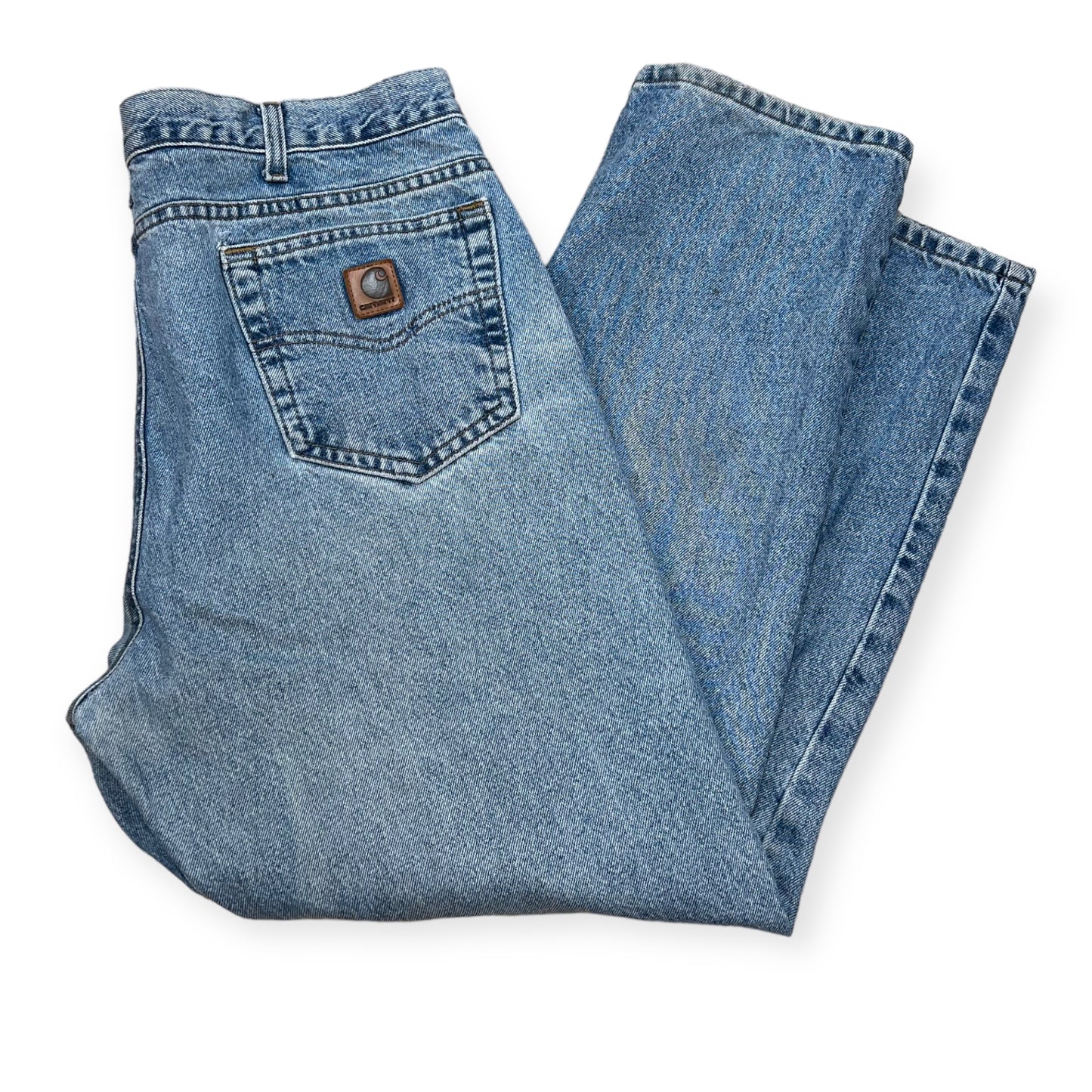 Carhartt blue denim pants (38X30)