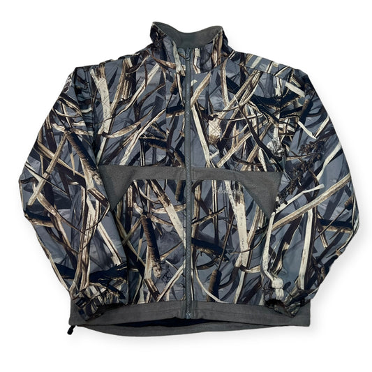 Columbia camo zip up jacket (L)