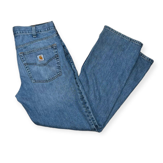 Carhartt blue denim pants (34X32)