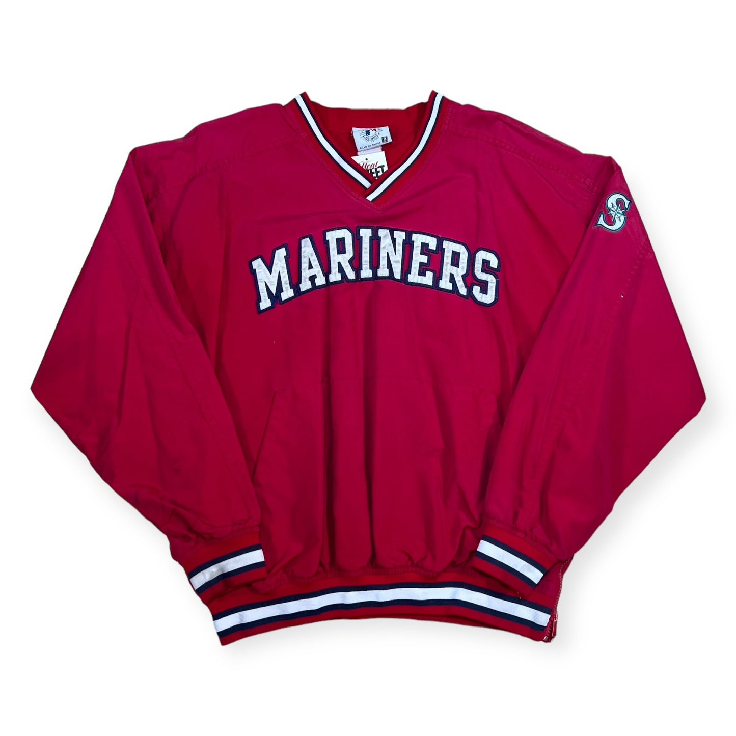 Seattle Mariners windbreaker sports crewneck sweatshirt (M)