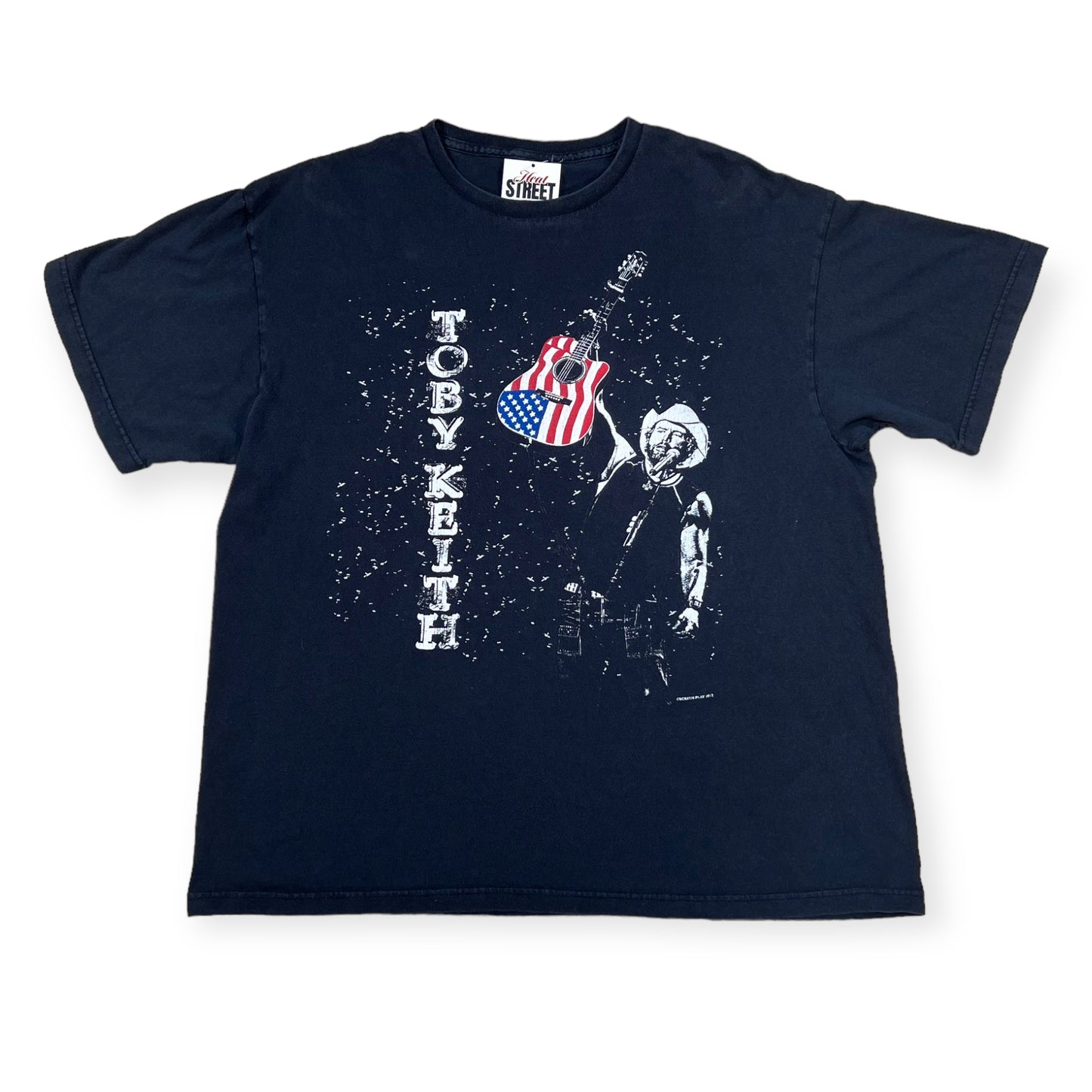 Toby Keith patriotic band tee (L)