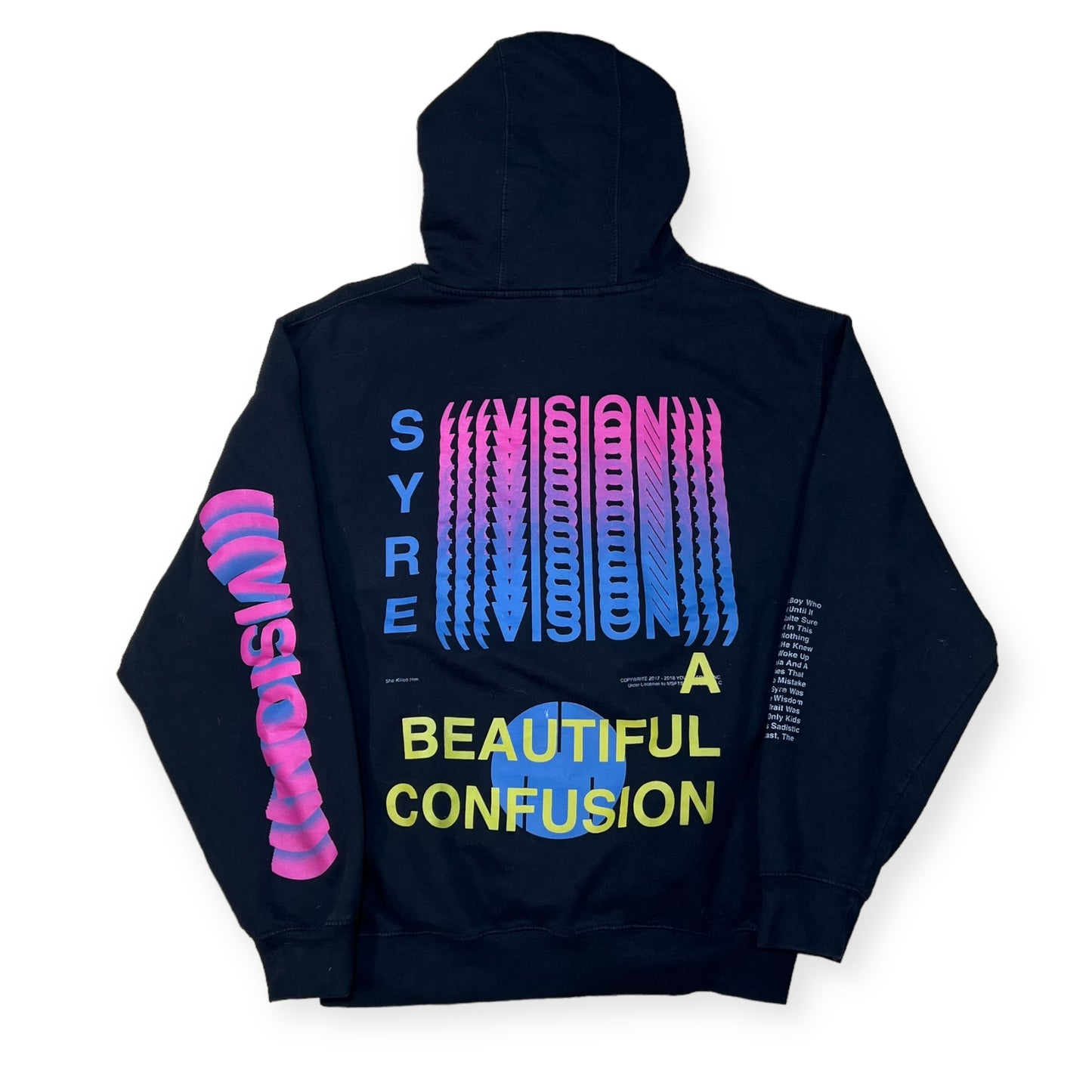 SYRE MSFTS Jaden Smith hooded music sweatshirt (L)