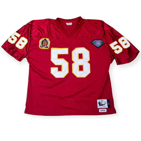 1990's Kansas City Chiefs Derrick Thomas NFL football jersey (XXL)