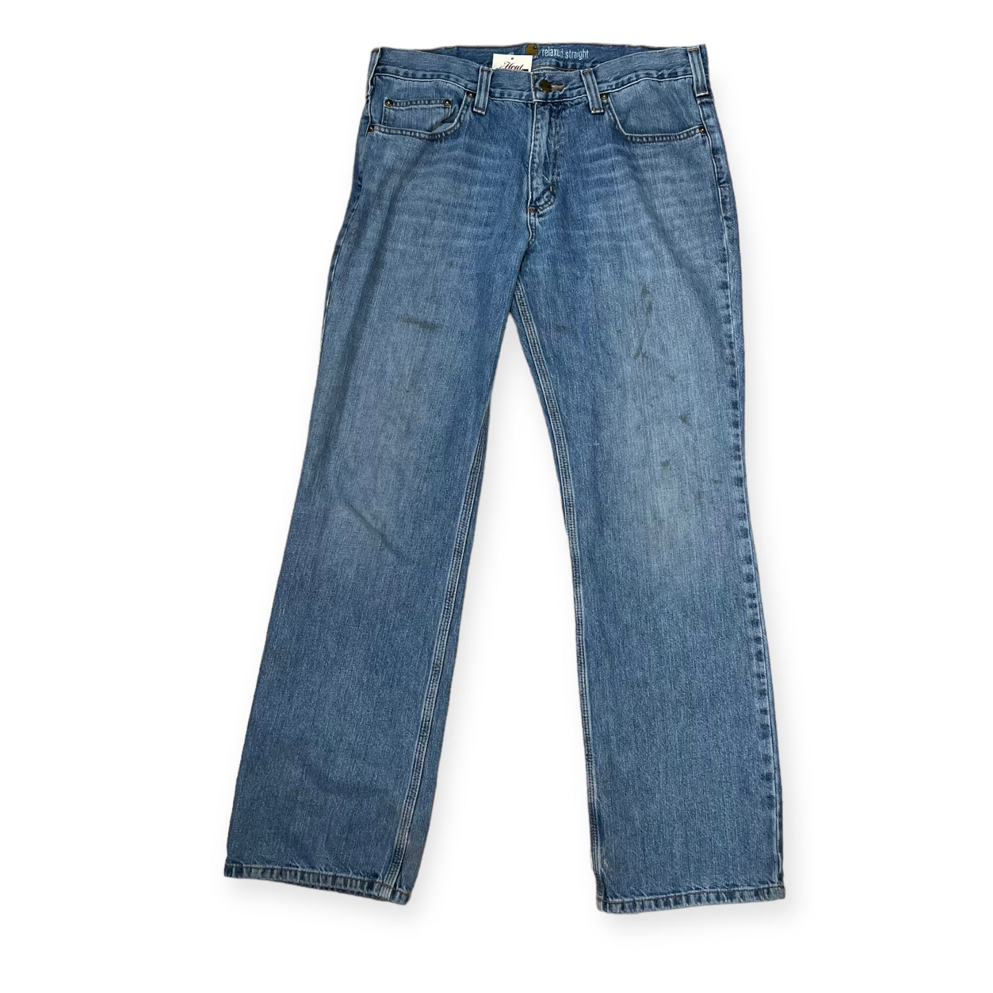 Carhartt blue denim pants (34X32)