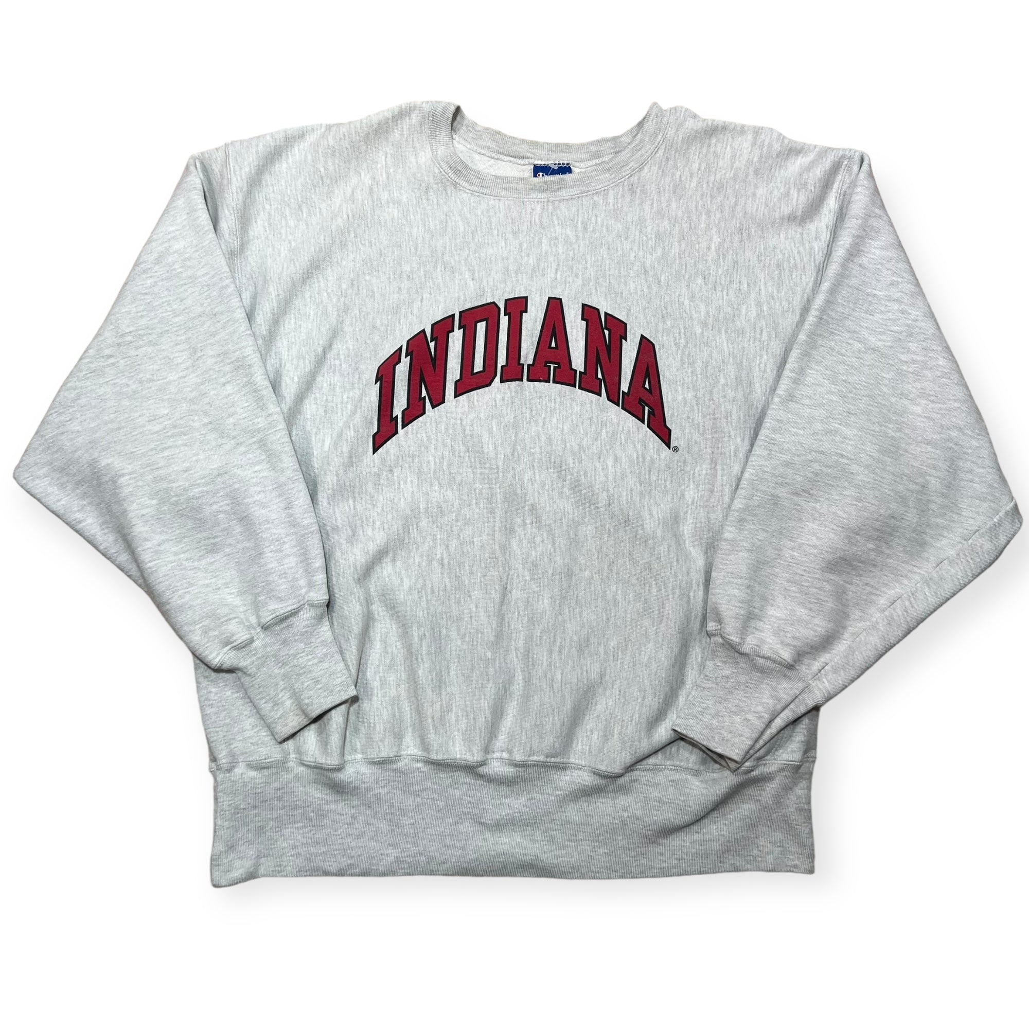 Indiana University Champion reverse weave crewneck sweatshirt (XL