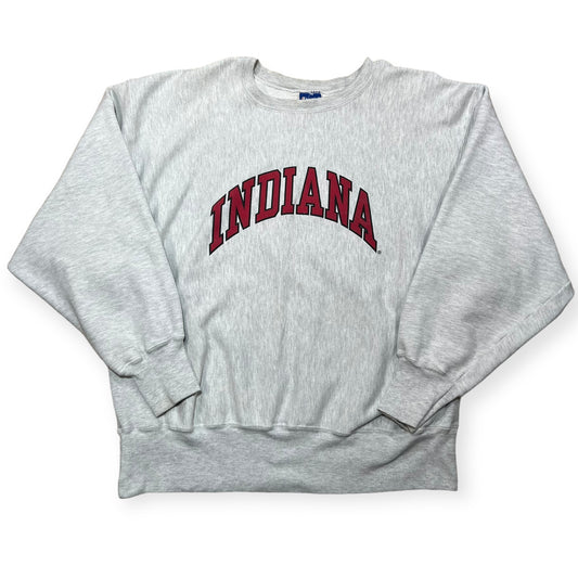 Indiana University Champion reverse weave crewneck sweatshirt (XL)