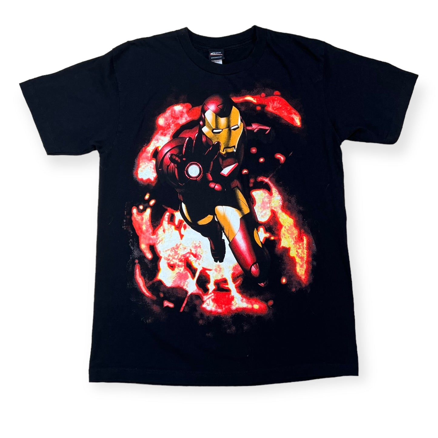 Iron Man super hero cartoon tee (L)