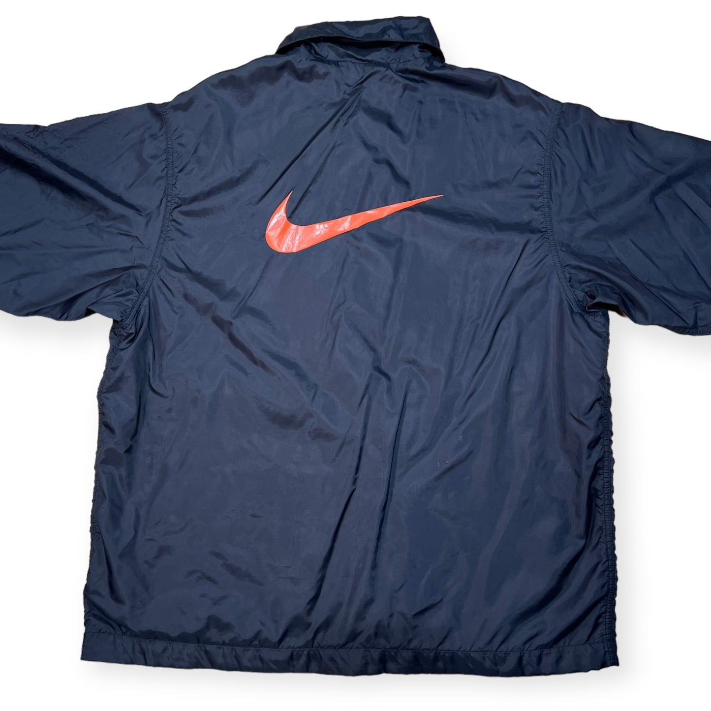 1990's Nike big logo windbreaker jacket (L)