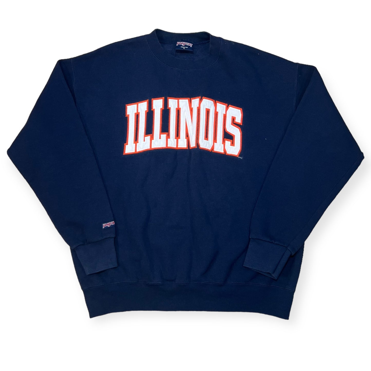 University of Illinois crewneck sweatshirt (L)