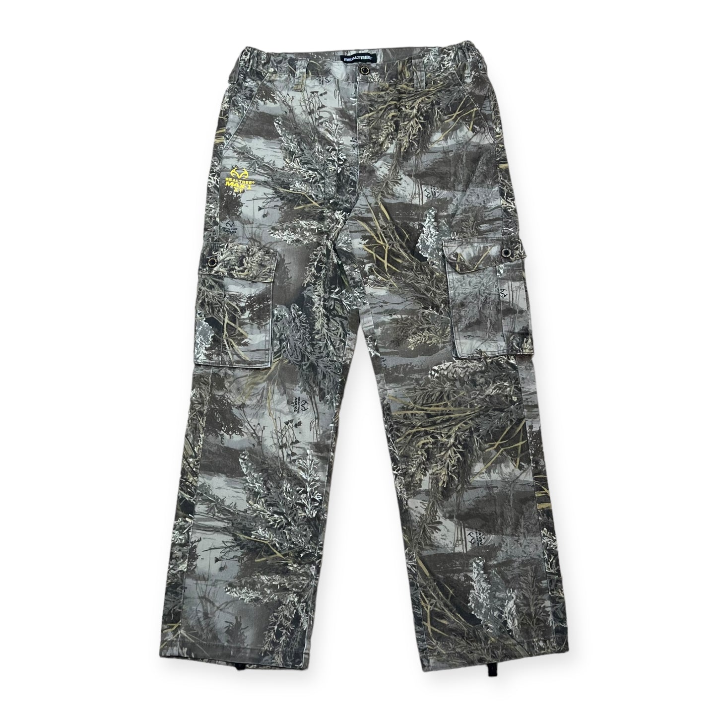 Real tree camo cargo pants (32-34X31)