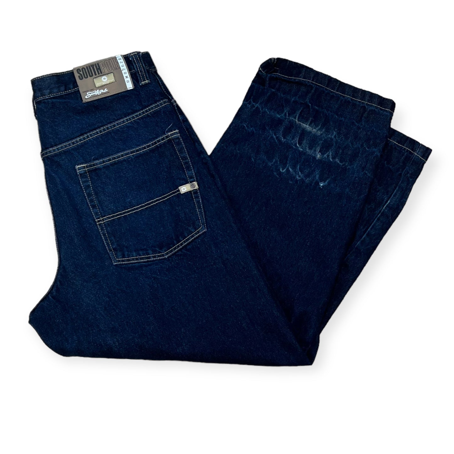 South pole wide leg blue denim pants (34X30)