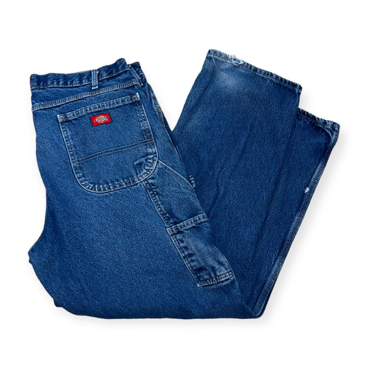 Dickies blue denim cargo pants (40X32)