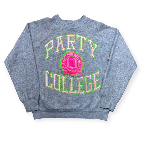 1990's Party College crewneck sweatshirt (S)