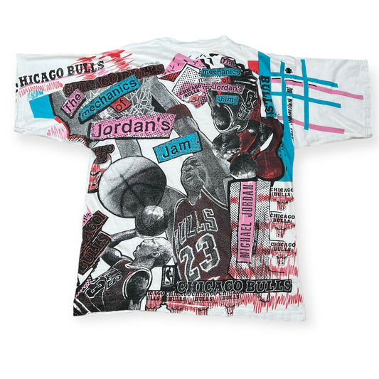 Michael Jordan Chicago Bulls single stitch sports tee (L)