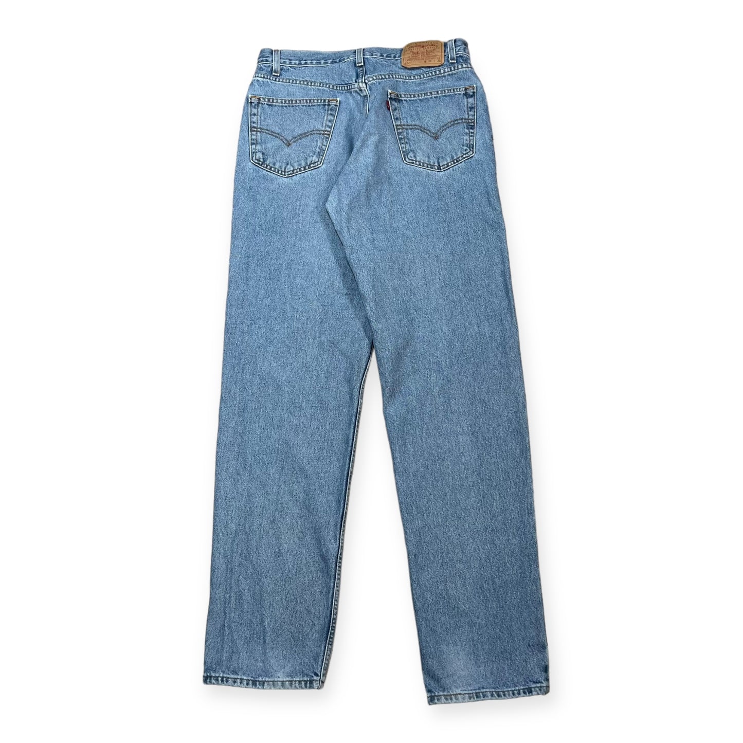 1990's Levi's 550 relaxed fit light wash denim pants (34X36)