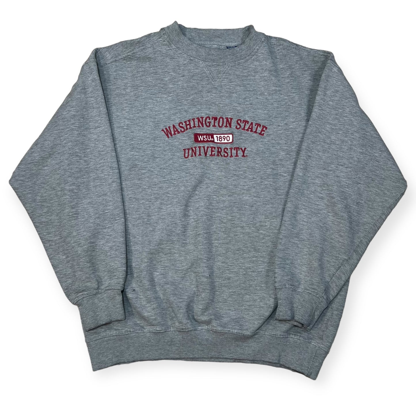 Washington State University embroidered crewneck sweatshirt (XL)