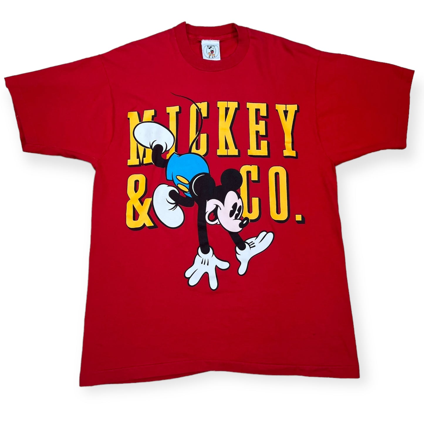 1990's Mickey & Co. single stitch cartoon tee (L)