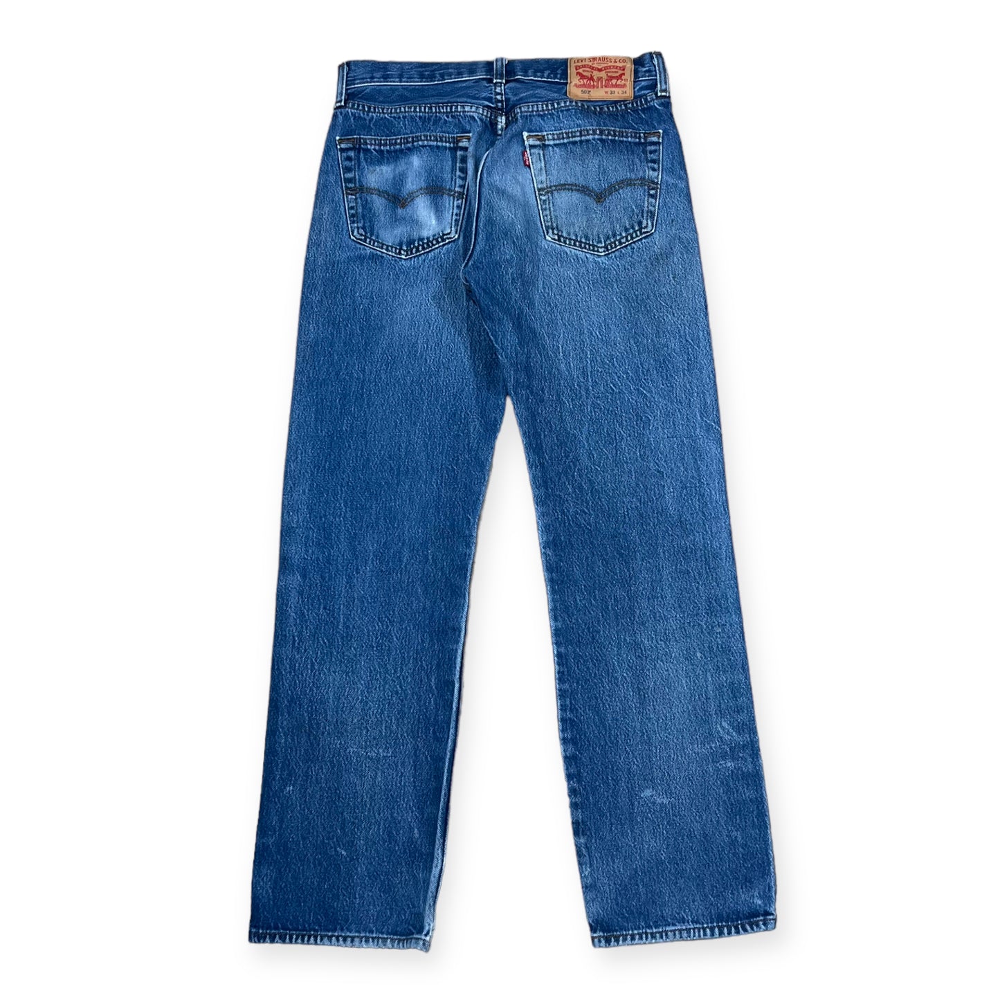 Levi's 501 button-fly blue denim pants (32X31)