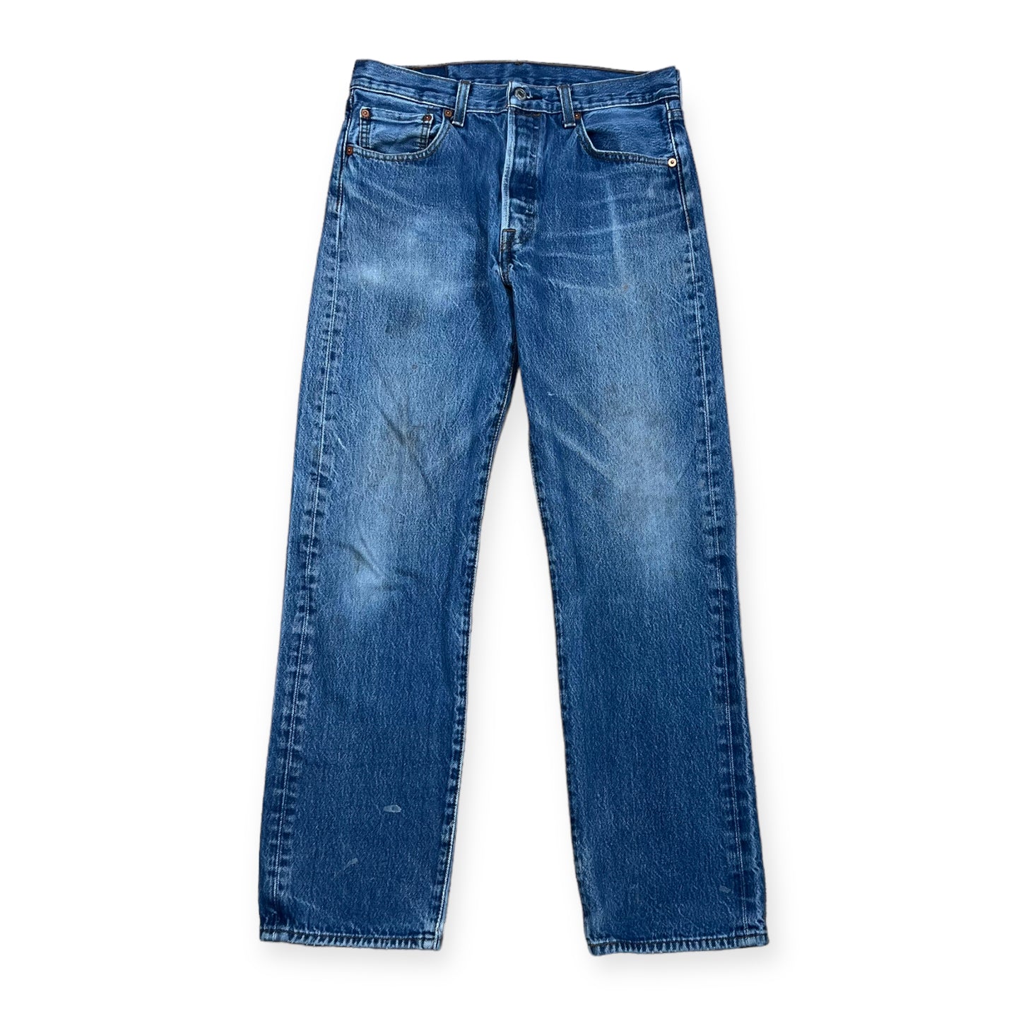 Levi's 501 button-fly blue denim pants (32X31)