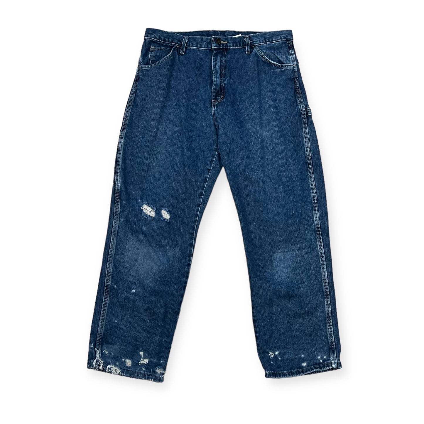 Dickies blue denim cargo pants (36X30)