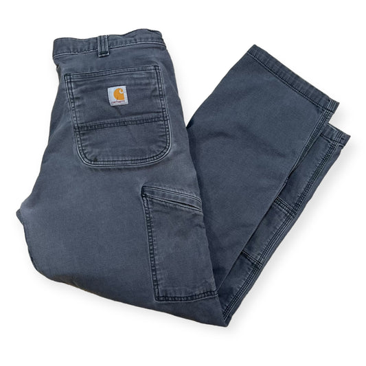 Carhartt relaxed fit grey double knee pants (34X29)