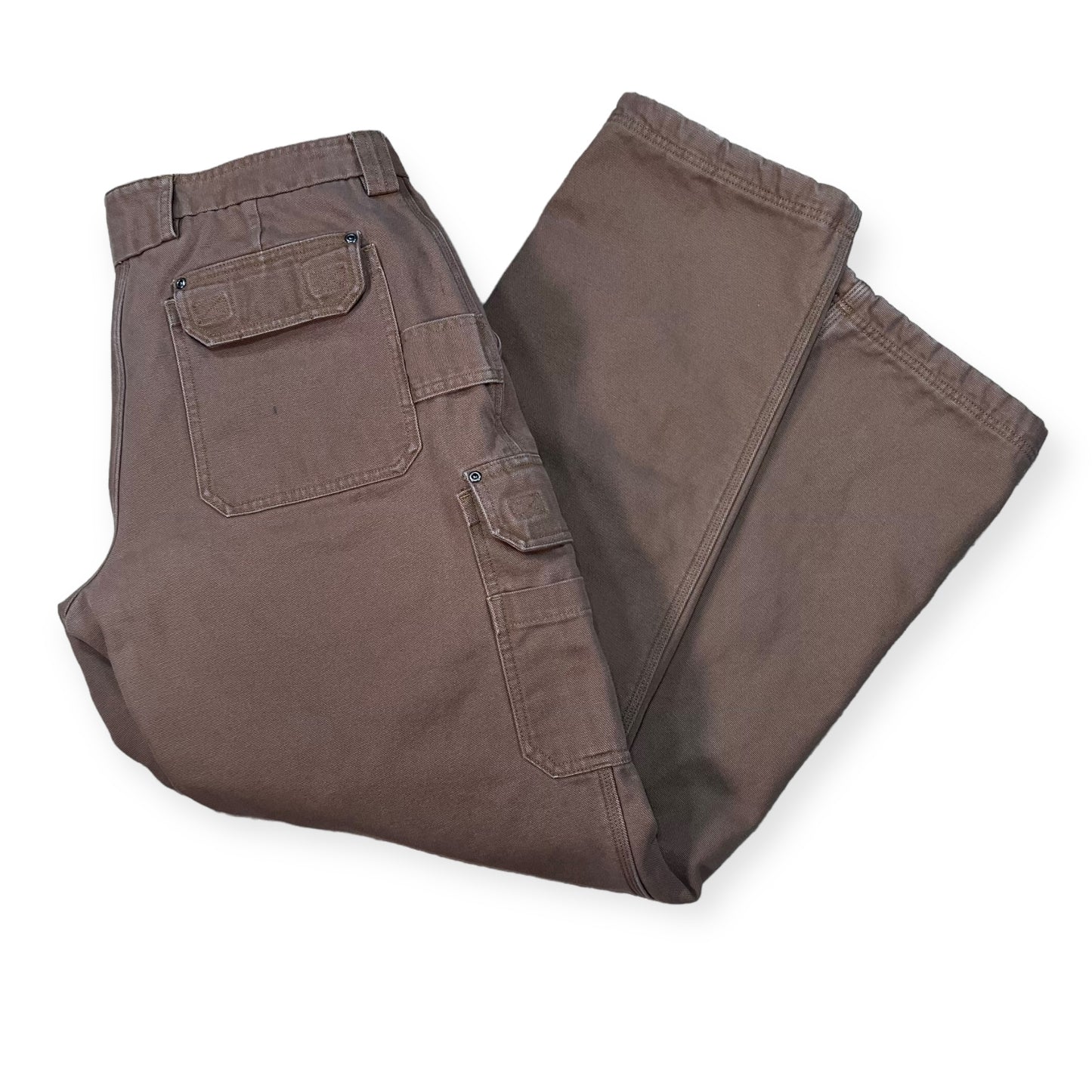 Duluth Trading insulated tan cargo pants (35X35)