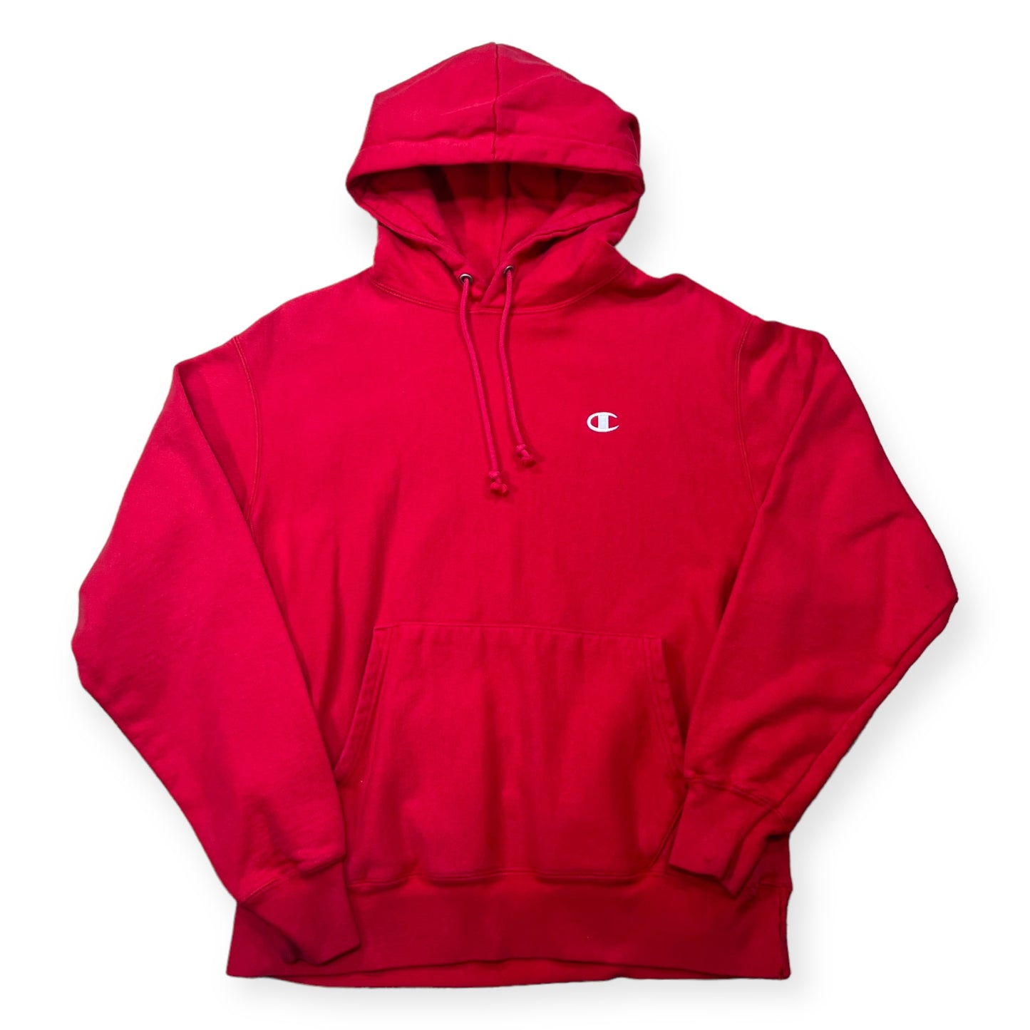 Champion reverse weave hooded sweatshirt (L)