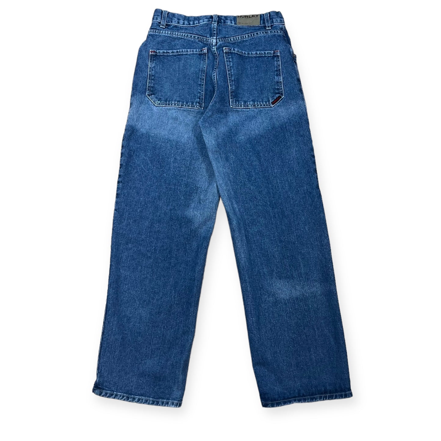 Hurley blue wide leg denim pants (32X32)