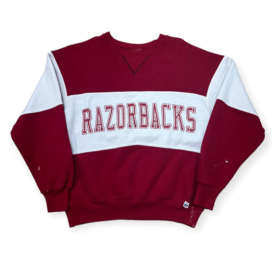 1990's University of Arkansas Razorbacks crewneck sweatshirt (M)